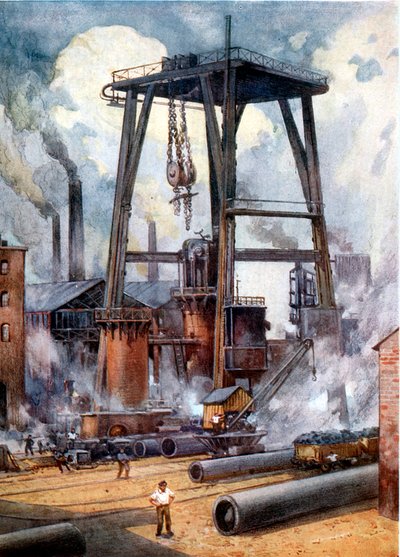 Çelik işleri c1925 by Unbekannt