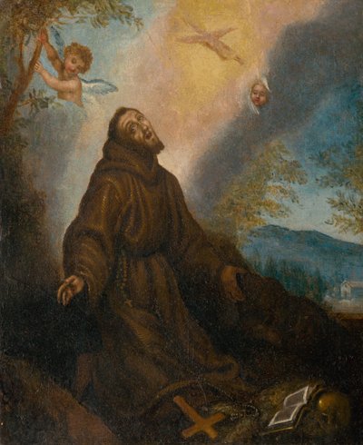 Stigmatizasyon St. Francis by Unbekannt