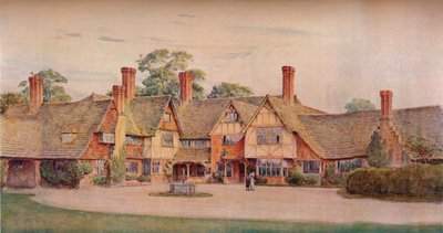 Stoke Barn, Fulmer, Bucks. Gerald Unsworth & Inigo Triggs, Mimarlar, 1914 by Unbekannt