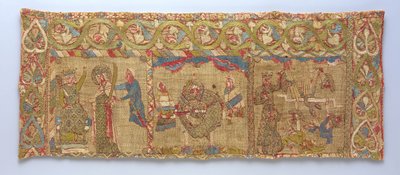 St. Catherine Şehitliği ile birlikte çalındı, Almanca, ca. 1200. by Unbekannt