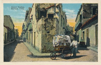 Sokak Satıcısı, Havana, Küba, 1938 by Unbekannt