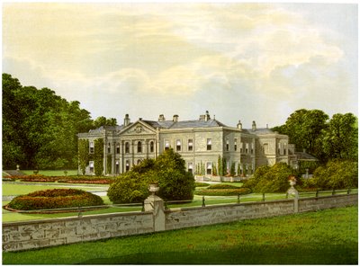 Studley Royal, Yorkshire, Ripon Markisinin evi, c1880 by Unbekannt