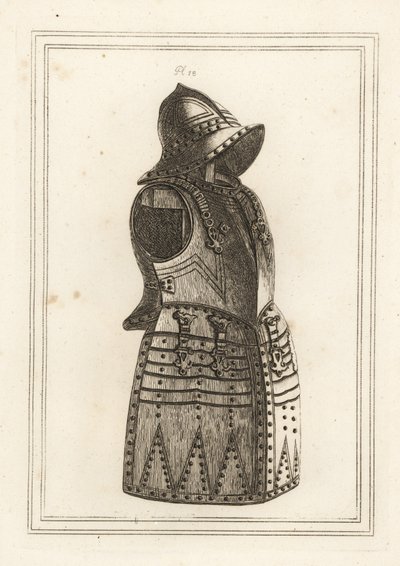 Siyah morion veya arquebus zırhı by Unbekannt