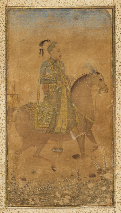 Sultan Abdullah Kutub Şah 1614-74 Atlı, c. 1635. by Unbekannt
