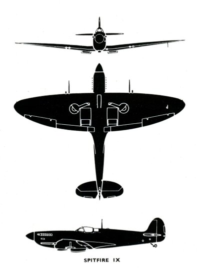 Supermarine Spitfire Mk IX, 1941 by Unbekannt