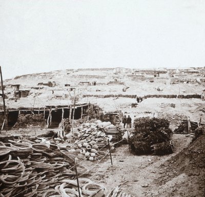 Malzeme deposu, Massiges, kuzey Fransa, c1914-c1918. by Unbekannt