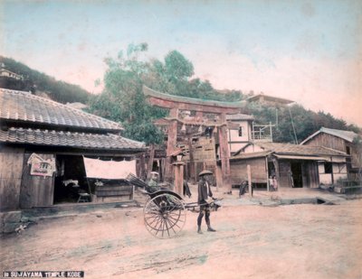 Suwayama Tapınağı, Kobe, Japonya by Unbekannt