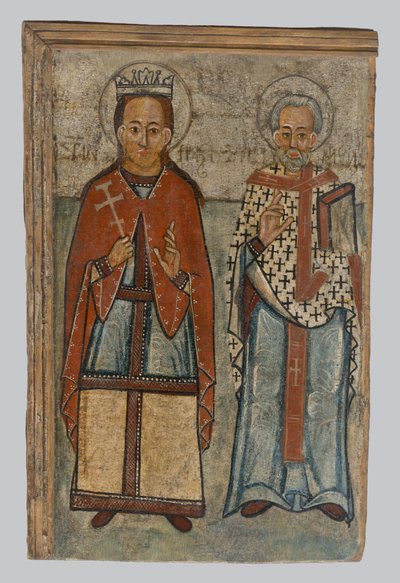 Sv. Paraskeva ve St. Mikulas by Unbekannt