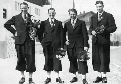 İsveçli kros kayak takımı, Kış Olimpiyat Oyunları, Garmisch-Partenkirchen, Almanya, 1936 by Unbekannt
