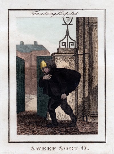 Süpür Kurum O, Foundling Hastanesi, Londra, 1805 by Unbekannt