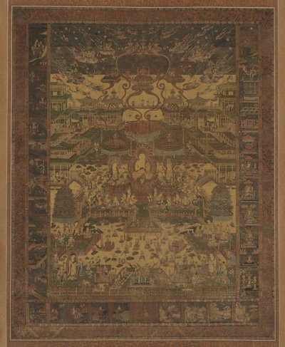 Taima Mandala, 14. yüzyıl. by Unbekannt