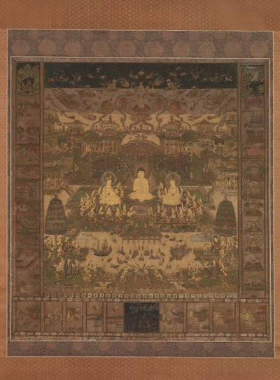Taima Mandala, muhtemelen 14. yüzyılın sonlarında. by Unbekannt