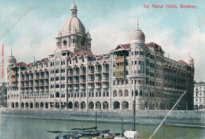 Taj Mahal Palace Hotel, Bombay, Hindistan, 20. yüzyıl by Unbekannt