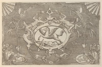Çeşitli ve tuhaf buluşların plaketleri ve diğer süsleri Kartuşlar ve diğer süs eşyaları o ..., 1773. by Unbekannt
