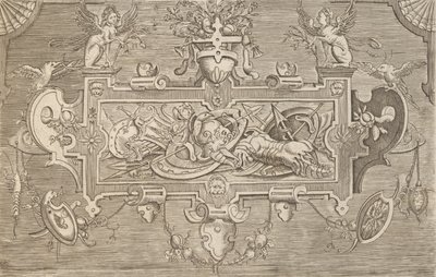 Çeşitli ve tuhaf buluşların plaketleri ve diğer süsleri Kartuşlar ve diğer süs eşyaları o ..., 1773. by Unbekannt