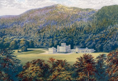 Taymouth Kalesi, İskoçya, 19. yüzyılın sonlarında by Unbekannt