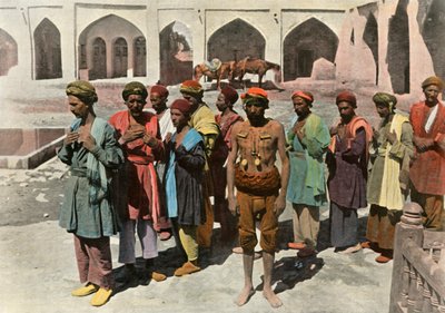 Tahran. Derviş Şehitleri Alayı, Derviş Şehitleri Alayı, 1900. by Unbekannt