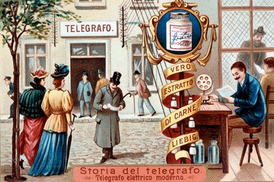 Telgraf ofisi, c1900 by Unbekannt