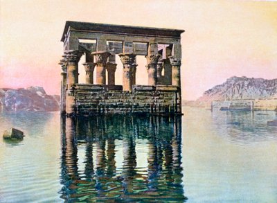 Trajan Tapınağı kiosku, Philae, Mısır, 20. yüzyıl by Unbekannt
