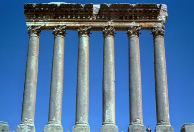 Heliopolitan Zeus Tapınağı, Baalbek, Lübnan, MS 10-249 by Unbekannt