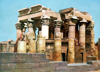 Kom Ombo Tapınağı, Mısır, 20. Yüzyıl by Unbekannt