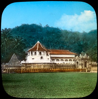 Kutsal Diş Tapınağı, Kandy, Seylan, 19. yüzyılın sonu veya 20. yüzyılın başı by Unbekannt