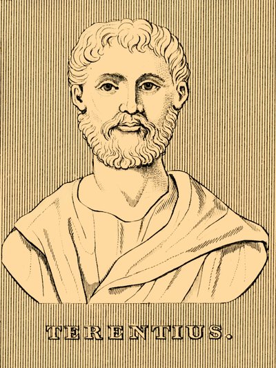 Terentius, c195-c 159 MÖ, 1830 by Unbekannt