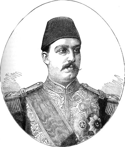 Tevfik, Mısır Hidivi, c1882 by Unbekannt