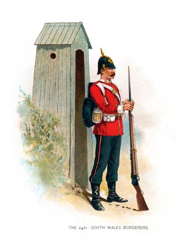 24. Güney Galler Borderers, c1890 by Unbekannt