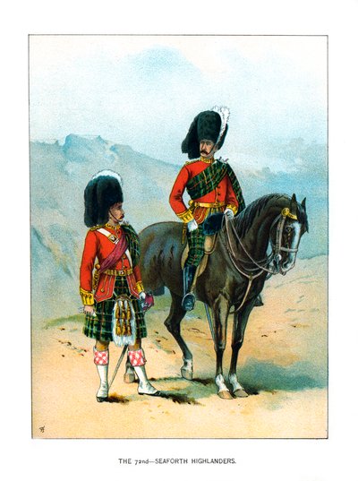 72. Seaforth Highlanders, c1890 by Unbekannt