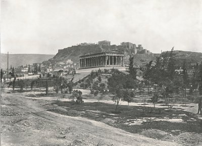 Agora ve Akropolis, Atina, Yunanistan, 1895. by Unbekannt