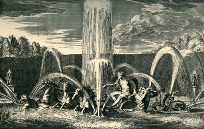 Versay Bahçelerindeki Apollo Çeşmesi, Fransa, 1683, 1903. by Unbekannt
