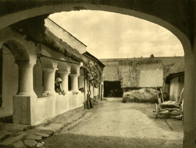 Arkadenhof, Oberschützen, Burgenland, Avusturya, c1935. by Unbekannt