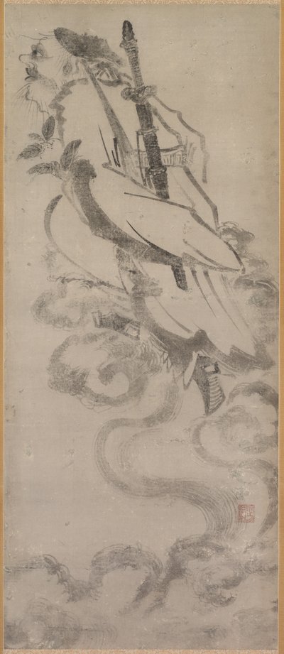 Yükselen Taoist Ölümsüz, 18. yüzyıl. by Unbekannt