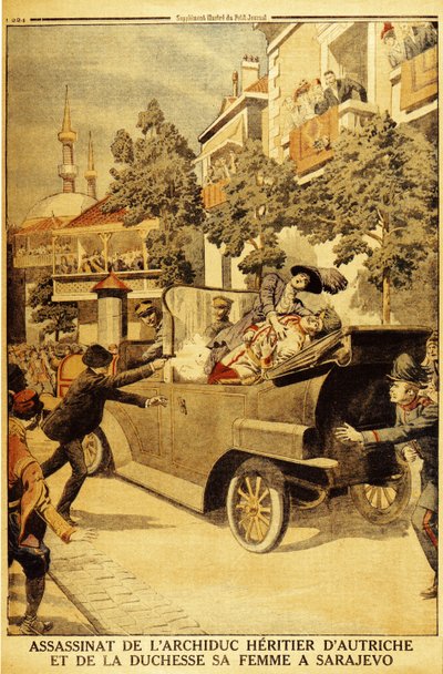 Avusturya Arşidükü Franz Ferdinand ve eşi Düşes Sophia