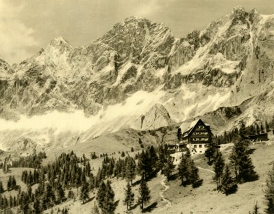 Avusturyahütte ve Dachstein, Styria, Avusturya, c1935. by Unbekannt