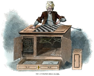 Otomat Satranç Oyuncusu, 1845 by Unbekannt