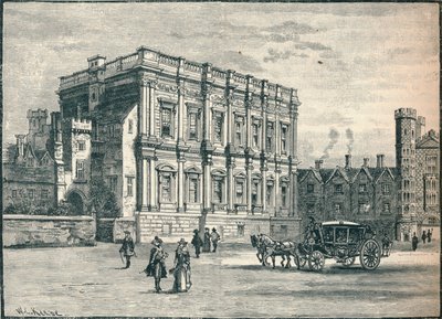 Ziyafet Evi, Whitehall, Londra, 17. Yüzyıl 1905 by Unbekannt