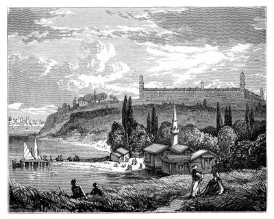 Kışla Hastanesi, Üsküdar, Türkiye, c1888 by Unbekannt