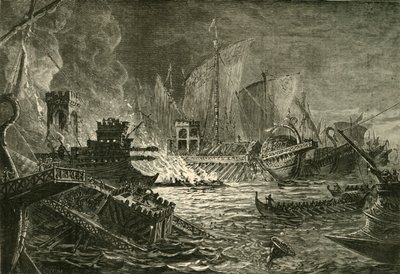 Actium Savaşı, 1890. by Unbekannt