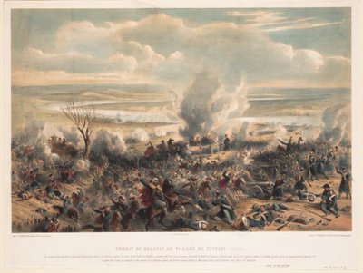 Ocak 1854, 1854 Calafat Savaşı by Unbekannt