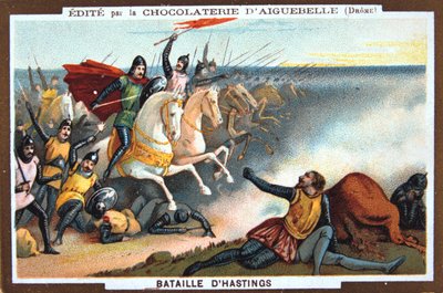 Hastings Savaşı, 1066, 19. yüzyıl by Unbekannt