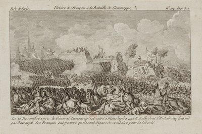 Jemappes Savaşı, 1792. by Unbekannt