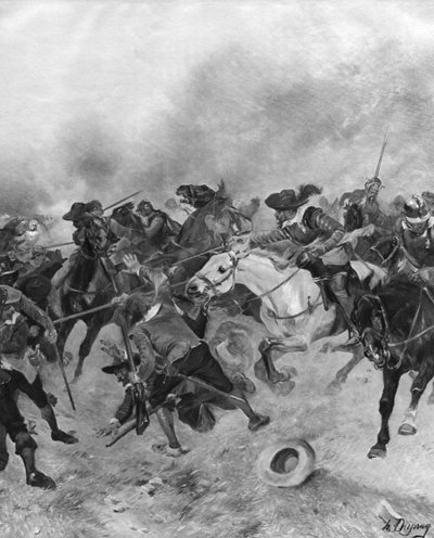 Marston Moor Savaşı, 1644 by Unbekannt