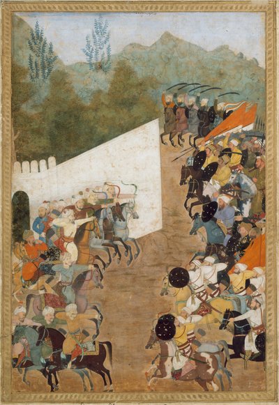 Shahbarghan Savaşı, İmparatorun Padshahnama Chronicle