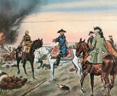 Zorndorf Savaşı, 25 Ağustos 1758, 1936. by Unbekannt