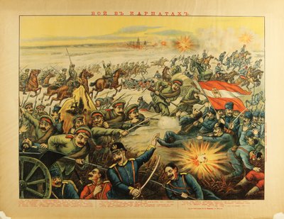 Karpat Geçitleri Savaşı, 1914 by Unbekannt