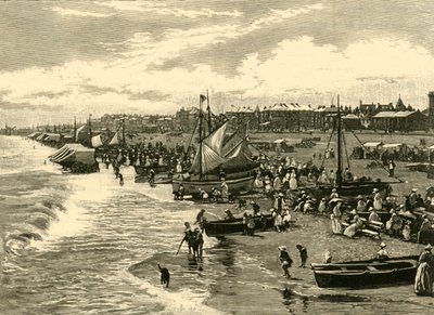 Sahil, Yarmouth, 1898. by Unbekannt