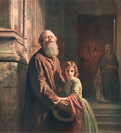 Kör Dilenci, 1853, c1902. by Unbekannt