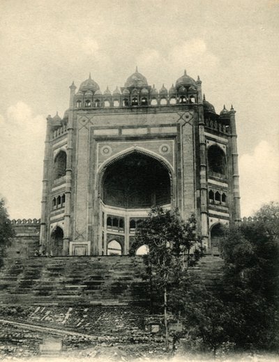 Bolund Kapısı, Fatehpur Sikri. Ağrı. by Unbekannt